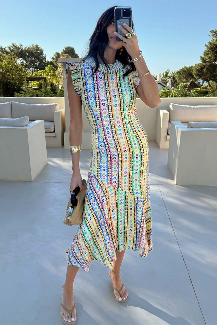 Fiesta Remi Midi Dress、mySite、solidvoid