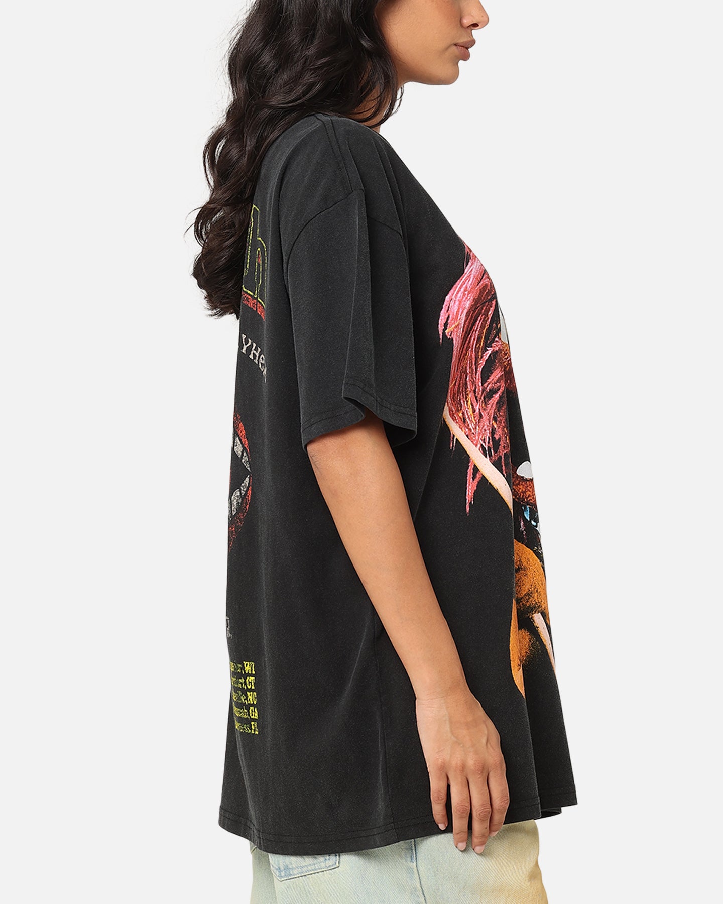 American Thrift Disney The Muppets Animal Heavy T-Shirt Vintage Black、mySite、zt4zffjzw