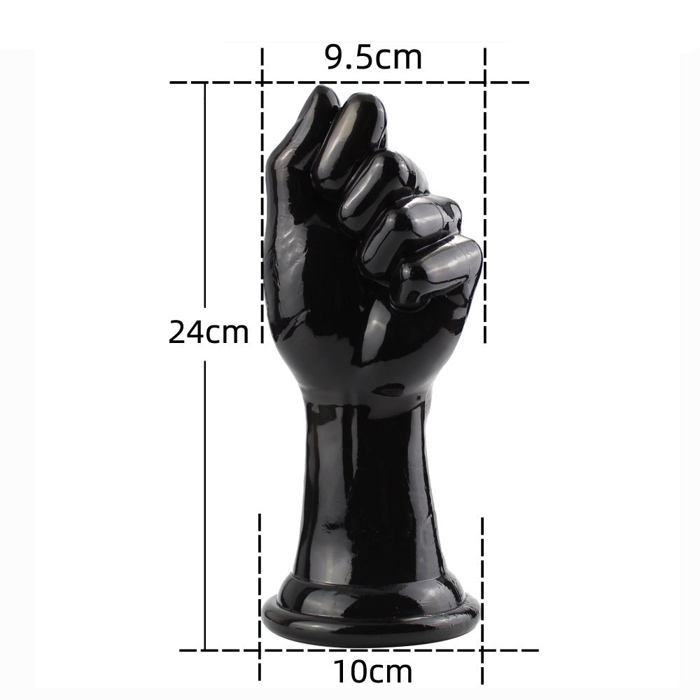 Come Closer Clear Play Fist No 5 | Suction Cup | Flexible O.5 KG | Free Satin Bag、mySite、bottomscart