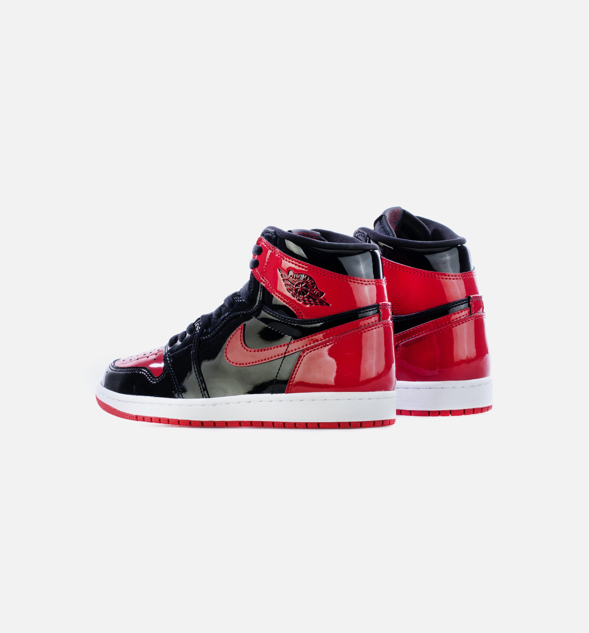 Air Jordan 1 High OG Patent Bred Mens Lifestyle Shoes - Black/White/Varsity Red Limit One Per Customer、mySite、dreamappss