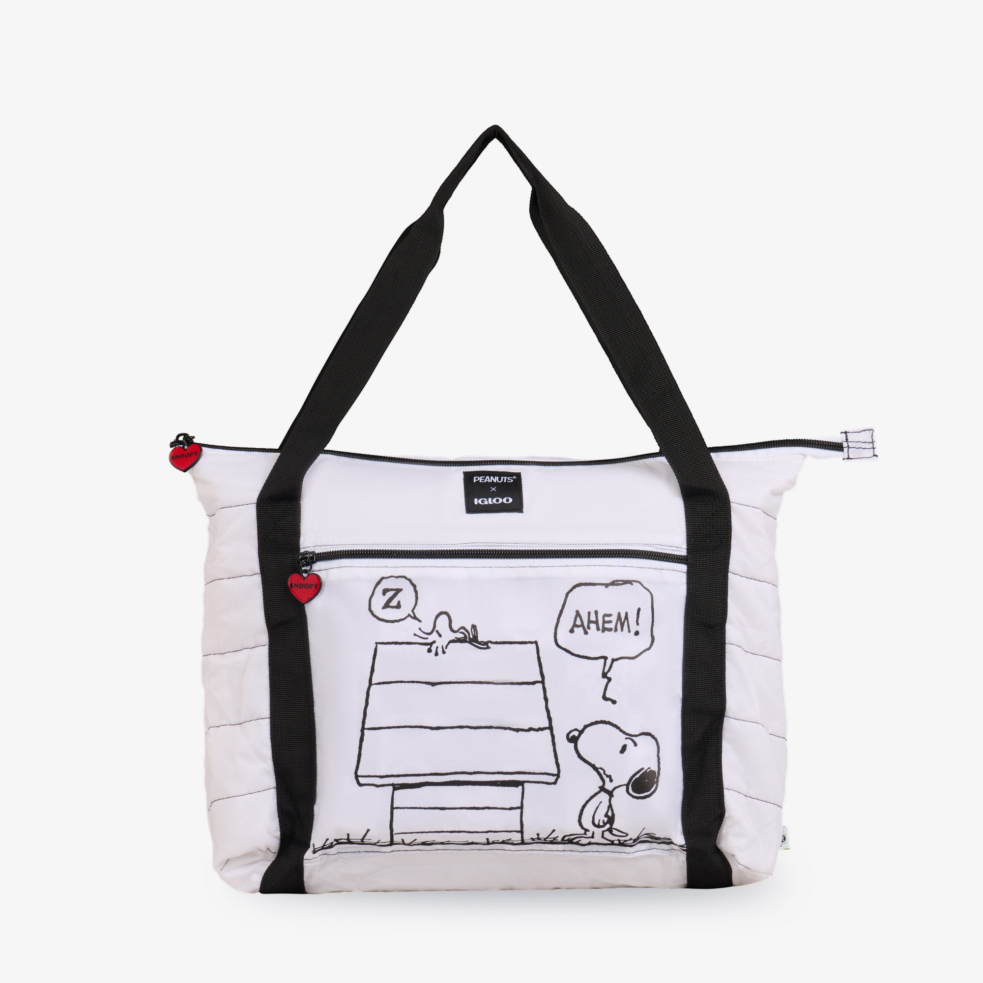 Snoopy Packable Puffer 20-Can Cooler Bag、mySite、noshort