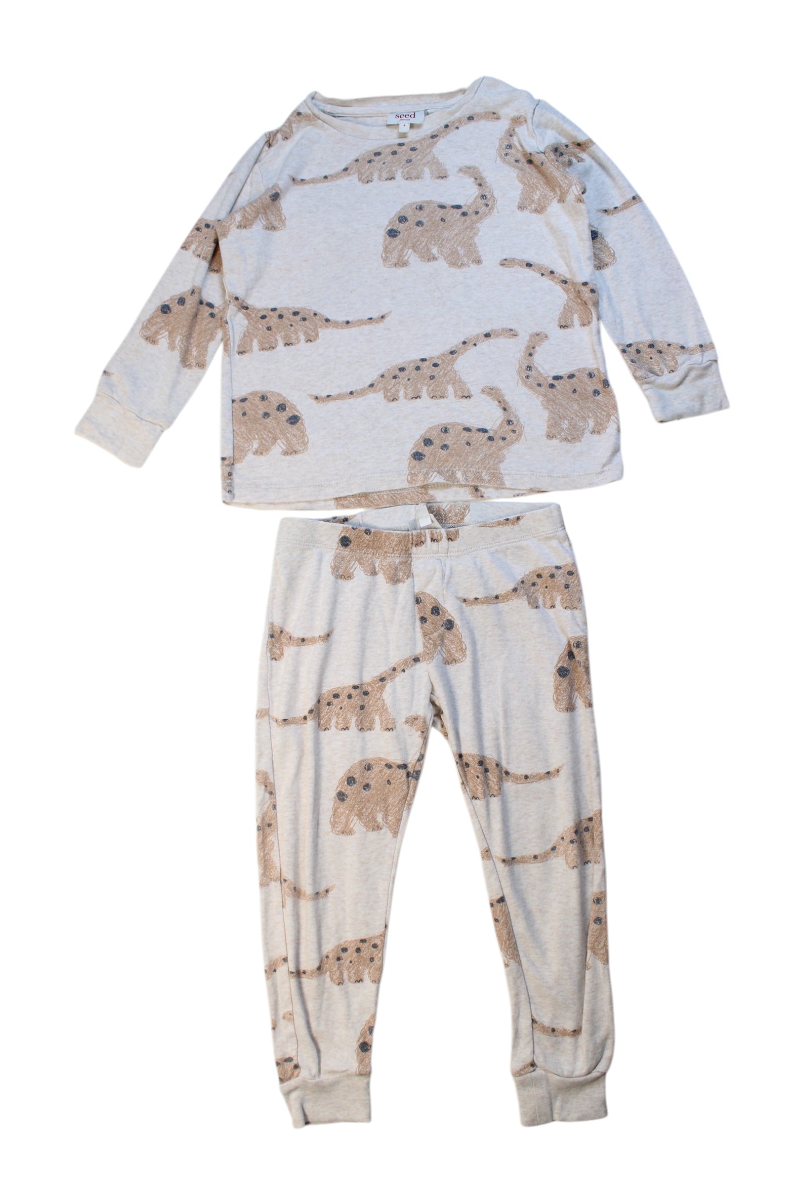 Seed Dinosaur Pyjama Set 4T、mySite、g9winljtr
