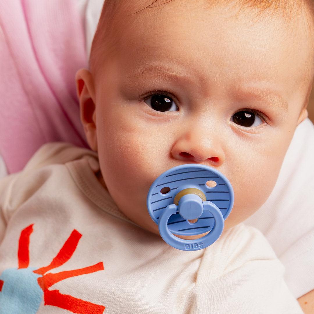  BIBS Studio Latex Pacifier - 2 Pack - Sky Blue Mix - Pin、mySite、merchandisen