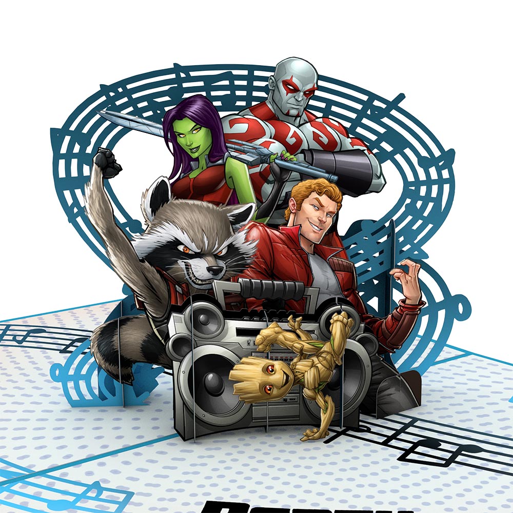 Marvel's Guardians of the Galaxy Galactic Birthday Pop-Up Card、mySite、solidvoid