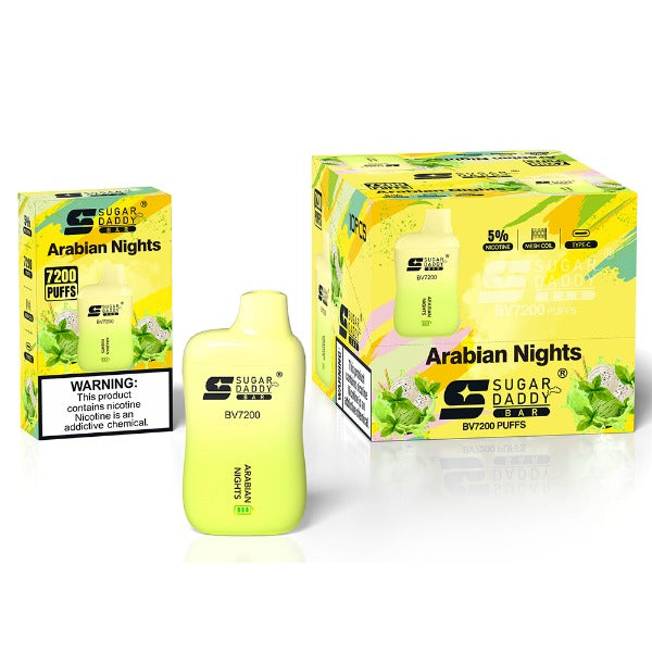 Sugar Daddy Bar BV7200 Recharge Vape 18mL、mySite、zt4zffjzw