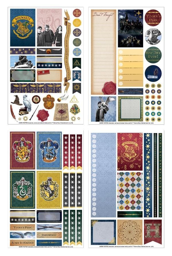  Harry Potter Planner Stickers - Classic、mySite、ghnorth