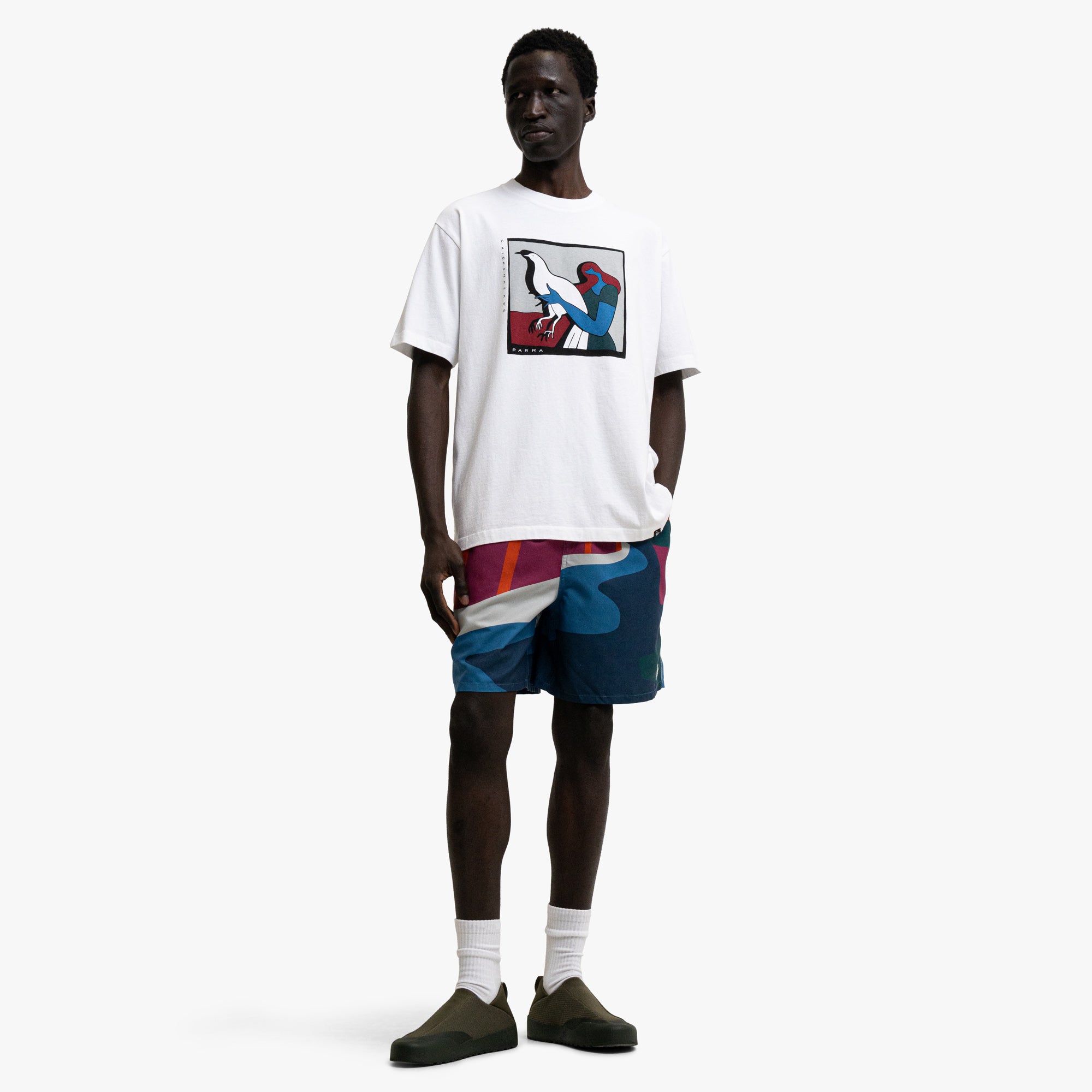  by Parra Look At It T-Shirt White、mySite、merchandisen