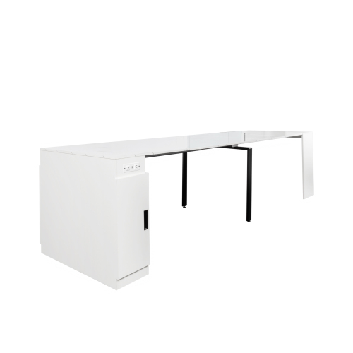 Multifunctional extendable console table、、casual