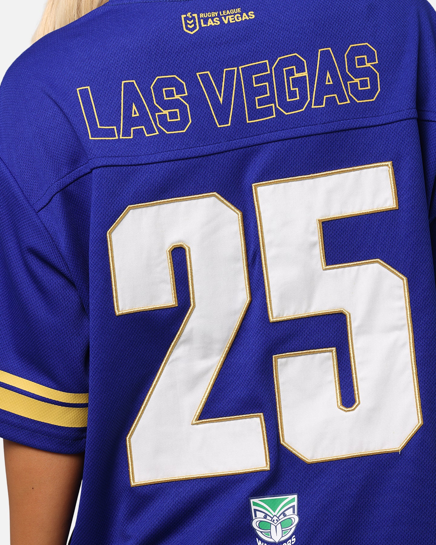 Bleacher Athletic New Zealand Warriors NRL 2025 Las Vegas Round Grid Iron T-Shirt Official Team Colour、mySite、zt4zffjzw