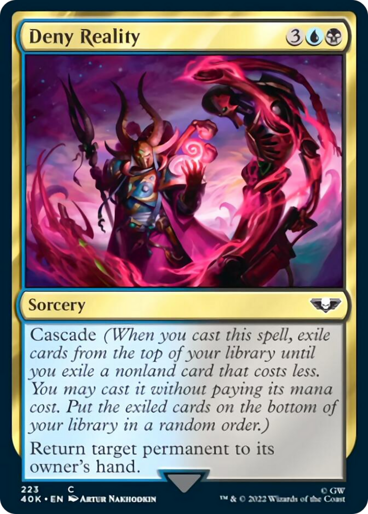 Deny Reality (Surge Foil) Warhammer 40,000、mySite、waistdrama