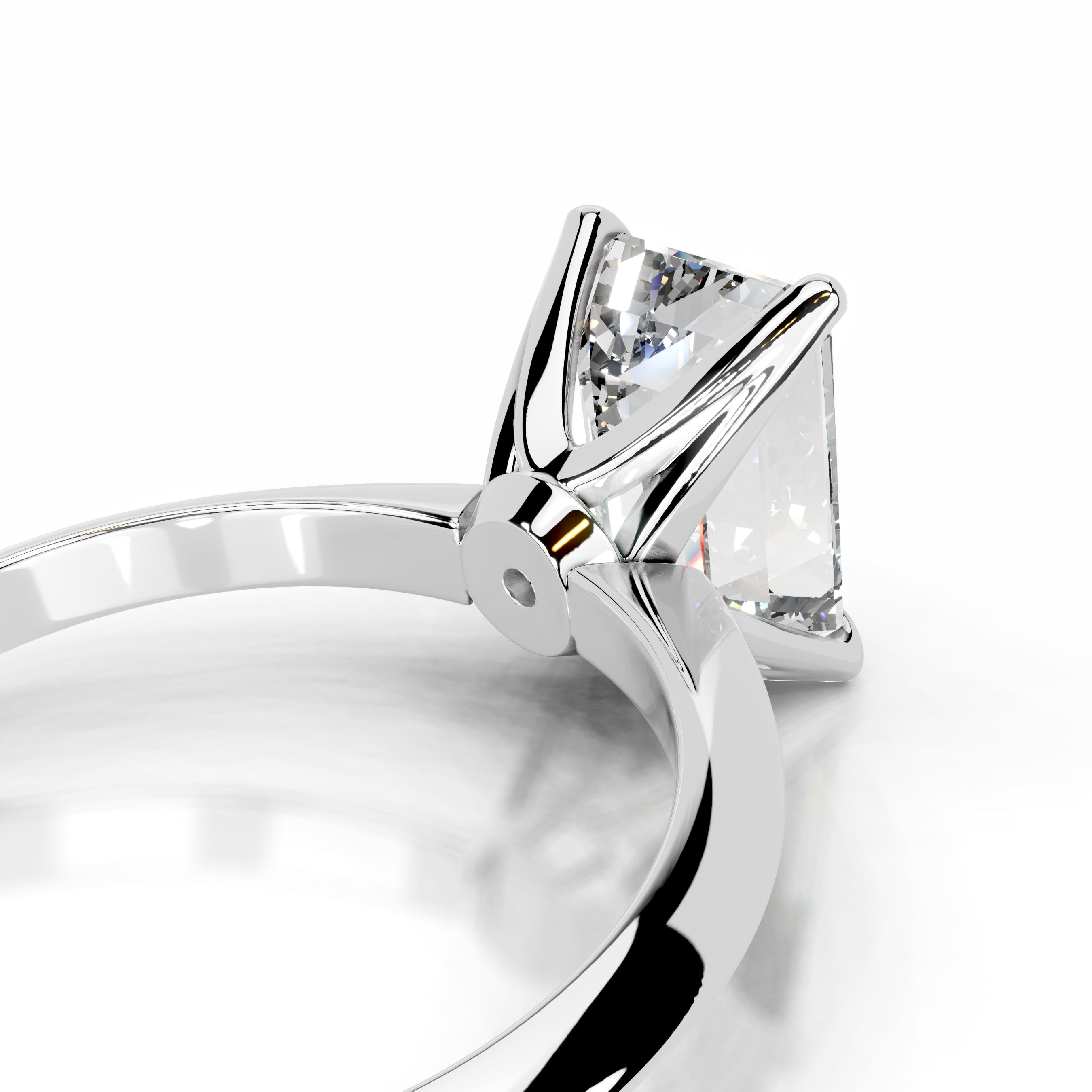Evie Diamond Engagement Ring - 14K White Gold、mySite、hinf8tx79