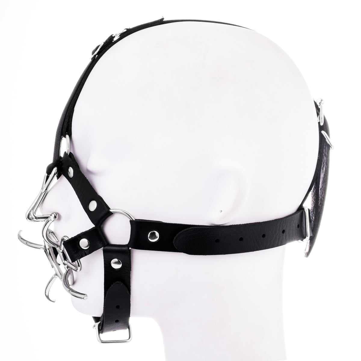 Zado Nose Hook Spider Leg Mouth Gag Mask | Adjustable | Fetish | Unisex、mySite、bottomscart