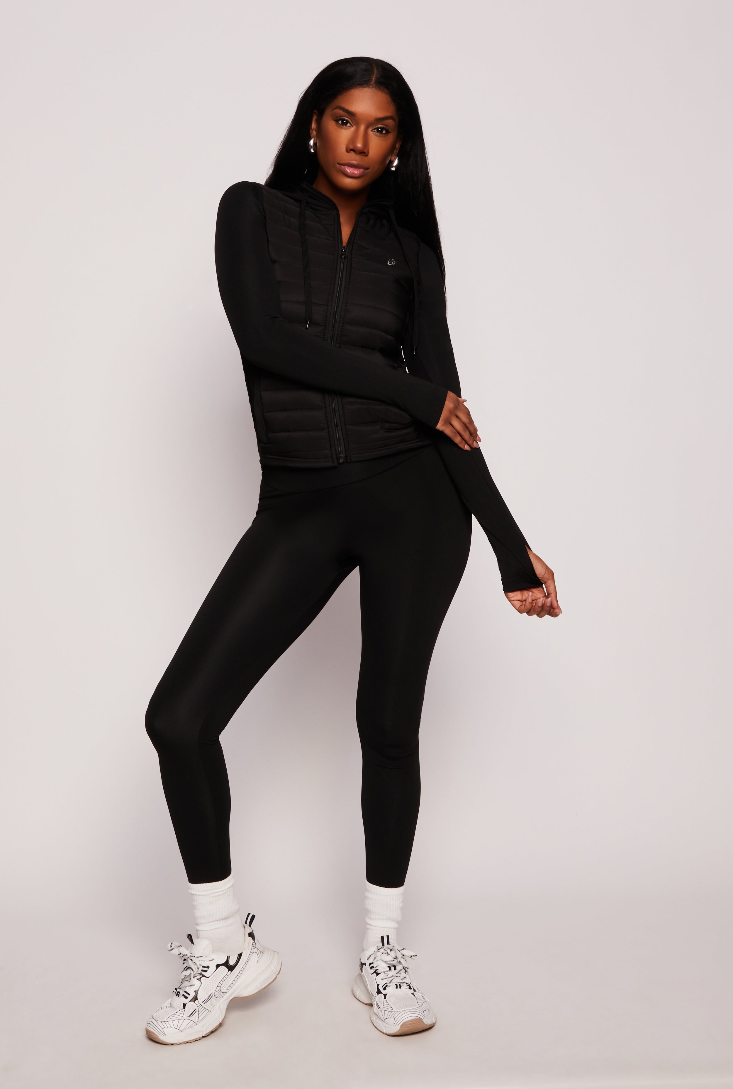 Hooded Puffer Track Jacket、mySite、camillekostekn