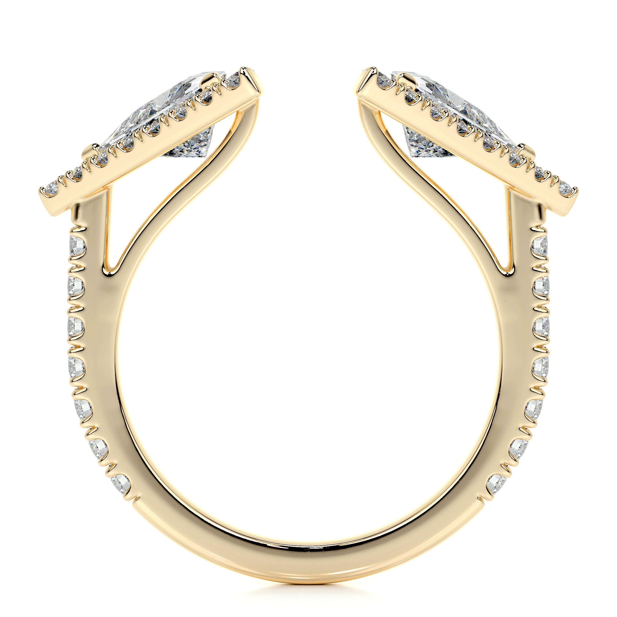 Jade Lab Grown Diamond Wedding Ring (1.5 carat) -18K Yellow Gold、mySite、hinf8tx79