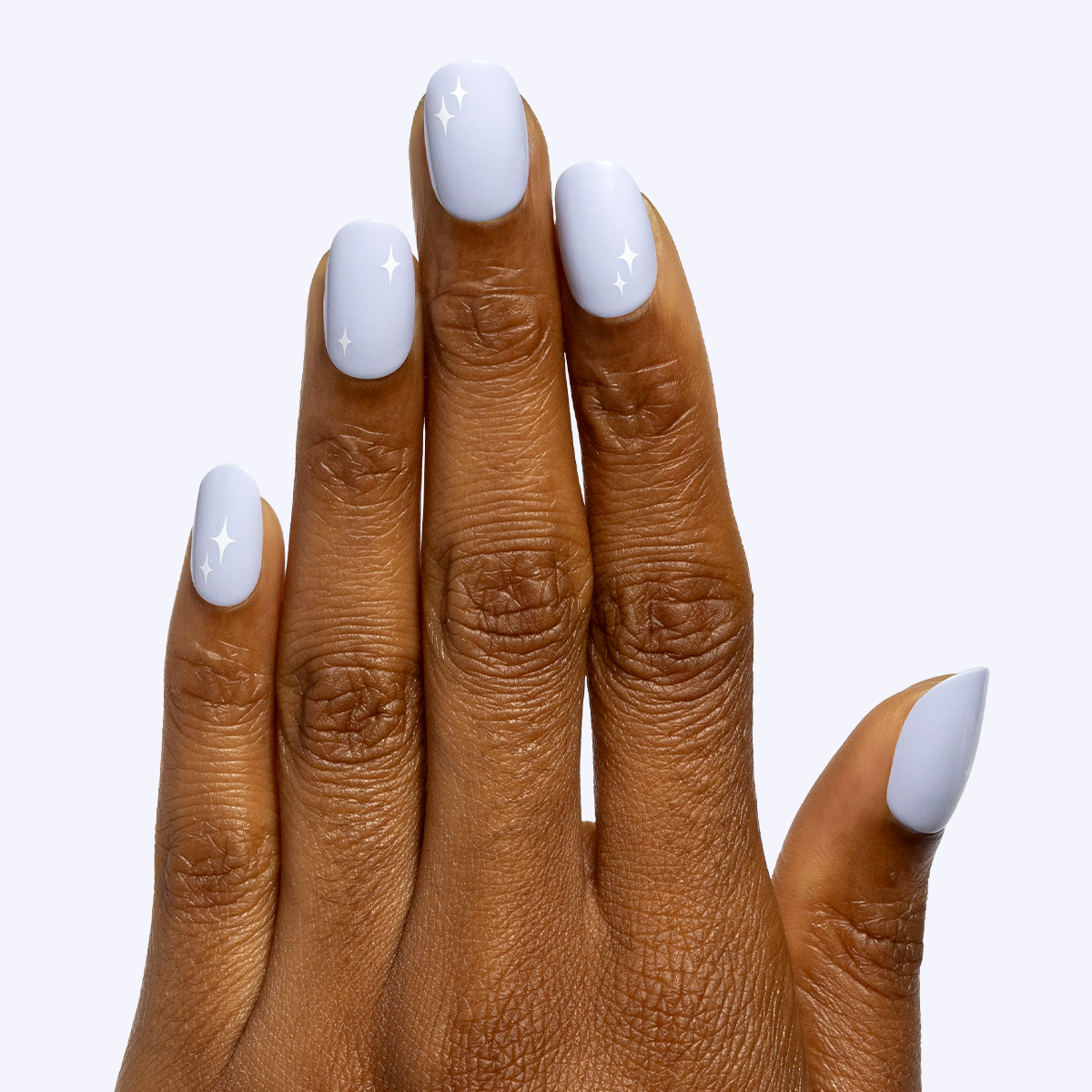 Sparkle Accent - Tab Press-On | Short | Round - Part of Set、mySite、solidvoid