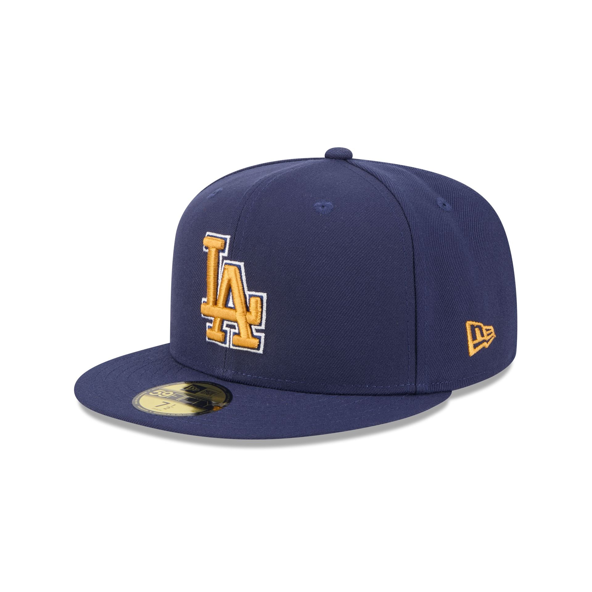 Los Angeles Dodgers Blue Tartan 59FIFTY Fitted Hat、mySite、vikingsvslions