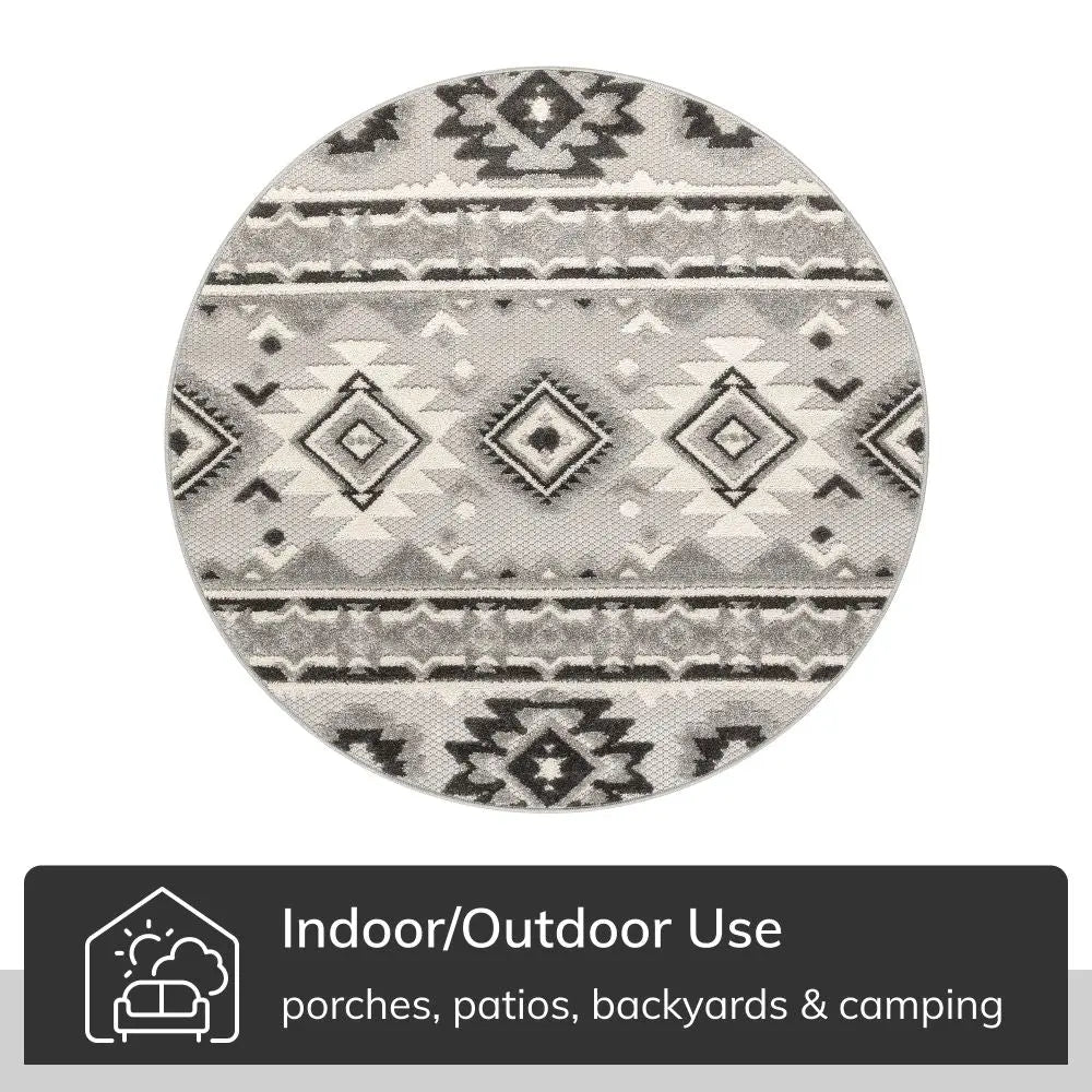 Mamba Grey Modern Indoor Outdoor Rug、mySite、gigharbornorthrealestate