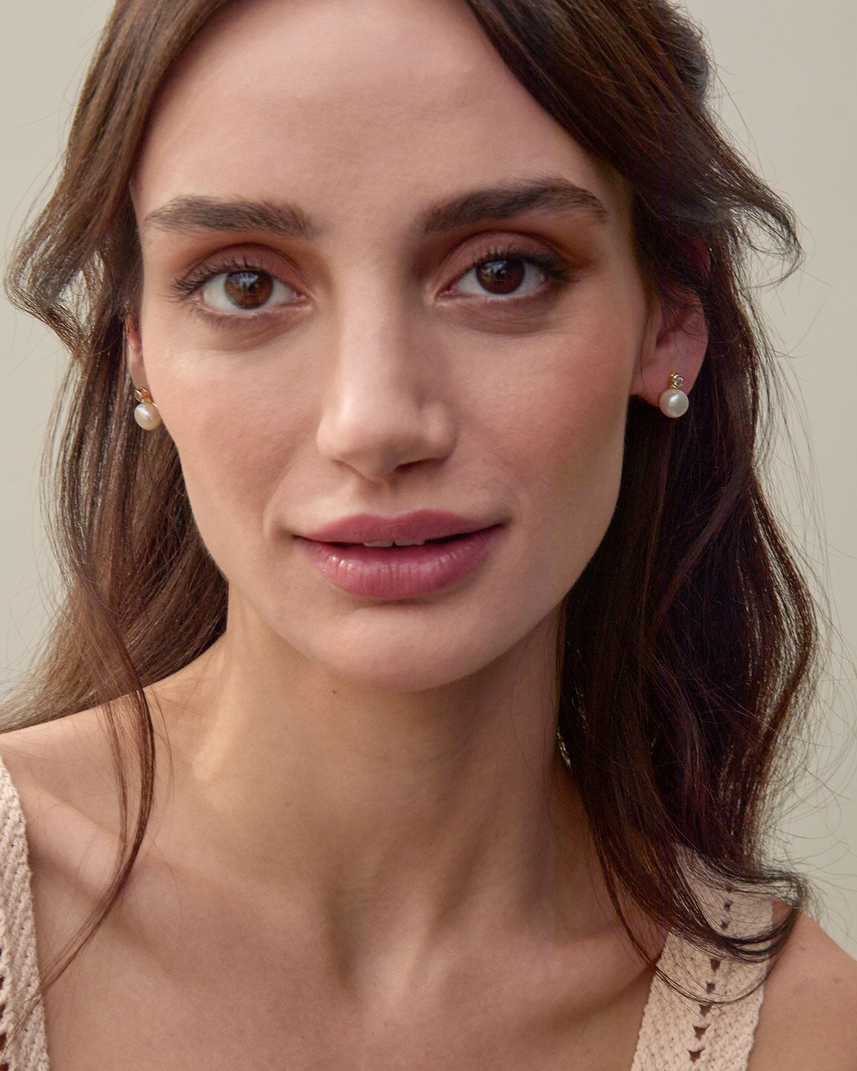 By My Side Pearl Studs、mySite、hinf8tx79