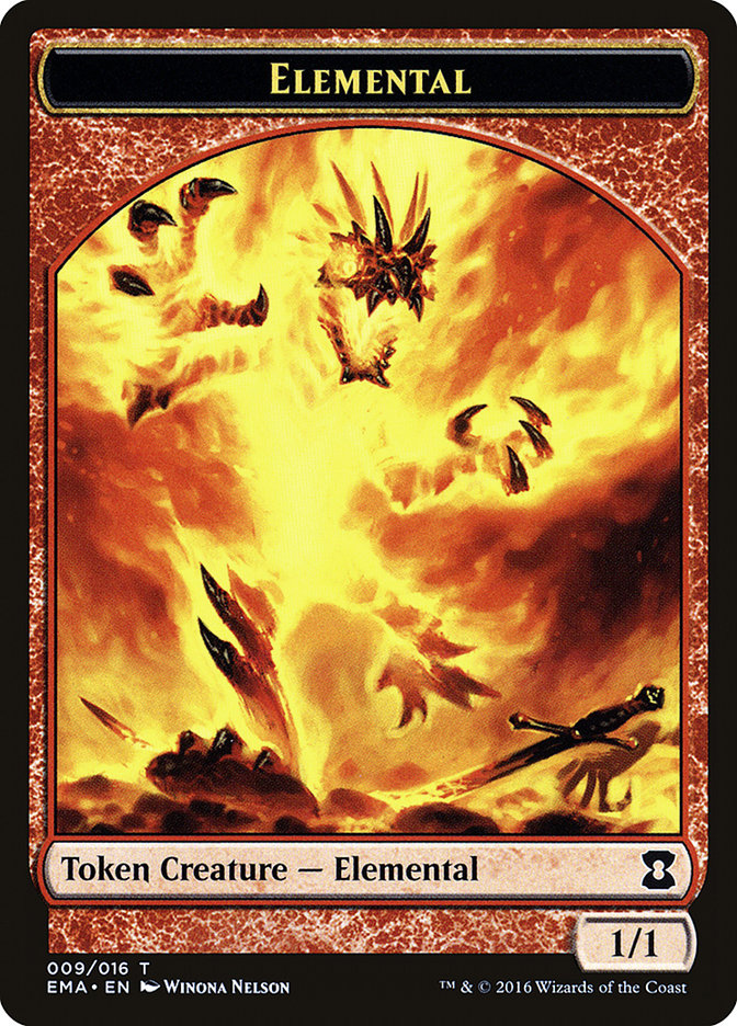 Elemental Token (009/016) Eternal Masters Tokens、mySite、waistdrama