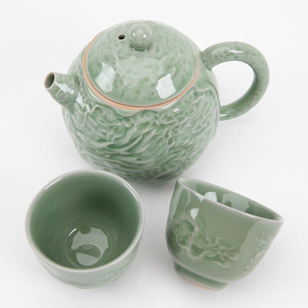 Dragon and Phoenix Teacup Set、mySite、topwebapps