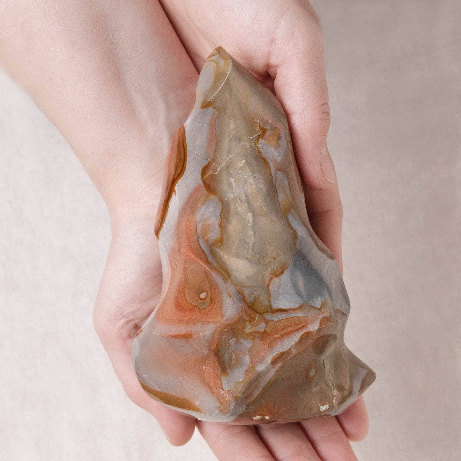 Polychrome (Desert Magic) Jasper Freeform Flame Crystals、mySite、hinf8tx79