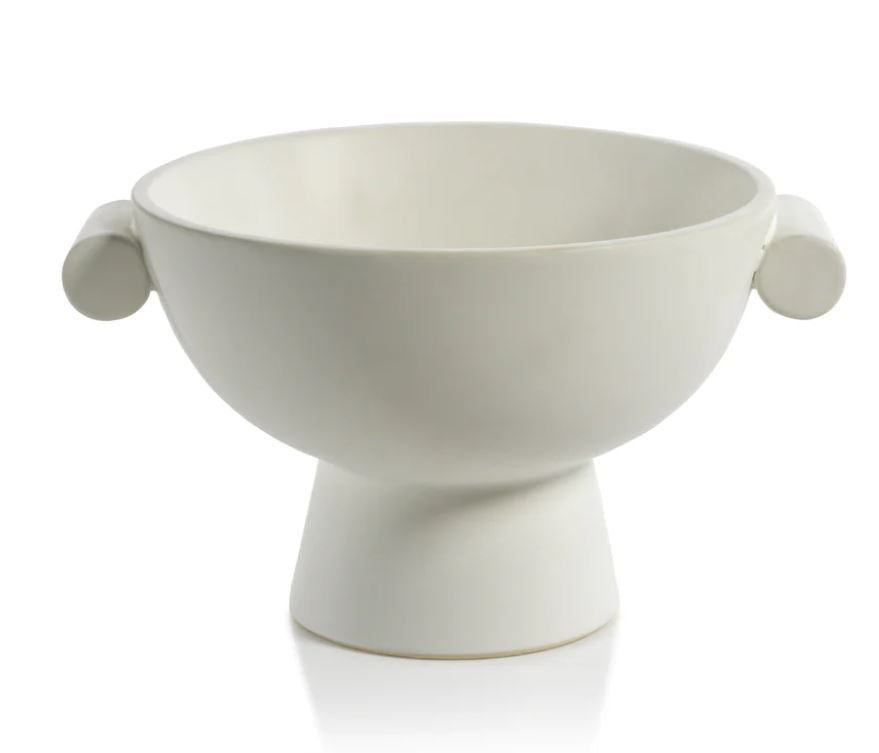  Baden Matte White Ceramic Bowl、mySite、elrpsem3k