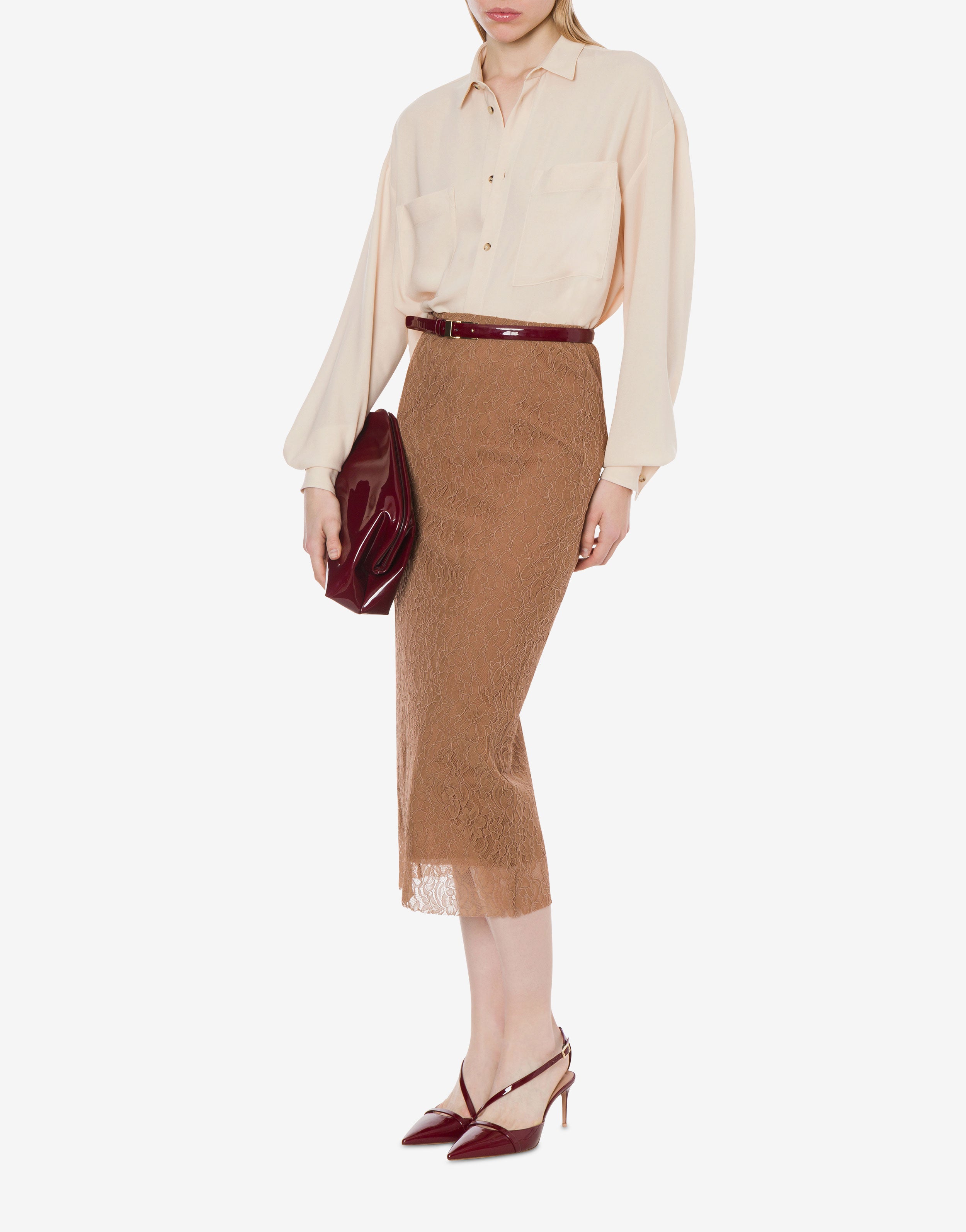 Gonna tubino in pizzo stretch、mySite、aoinhome