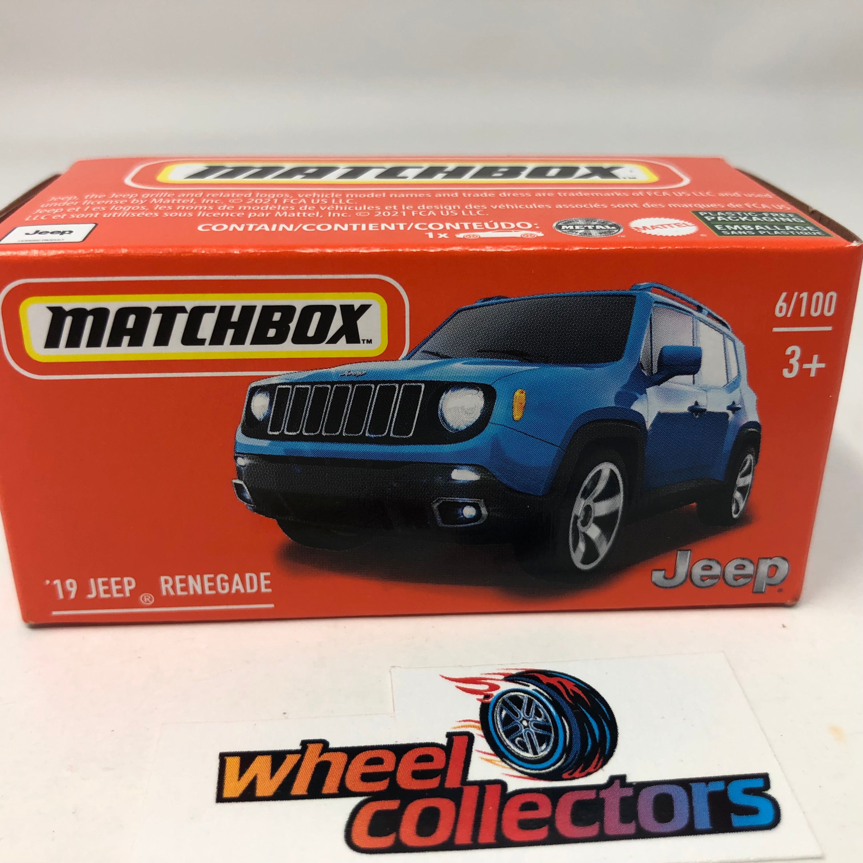 '19 Jeep Renegade * Blue * Matchbox POWER GRABS、mySite、hgirdovlk