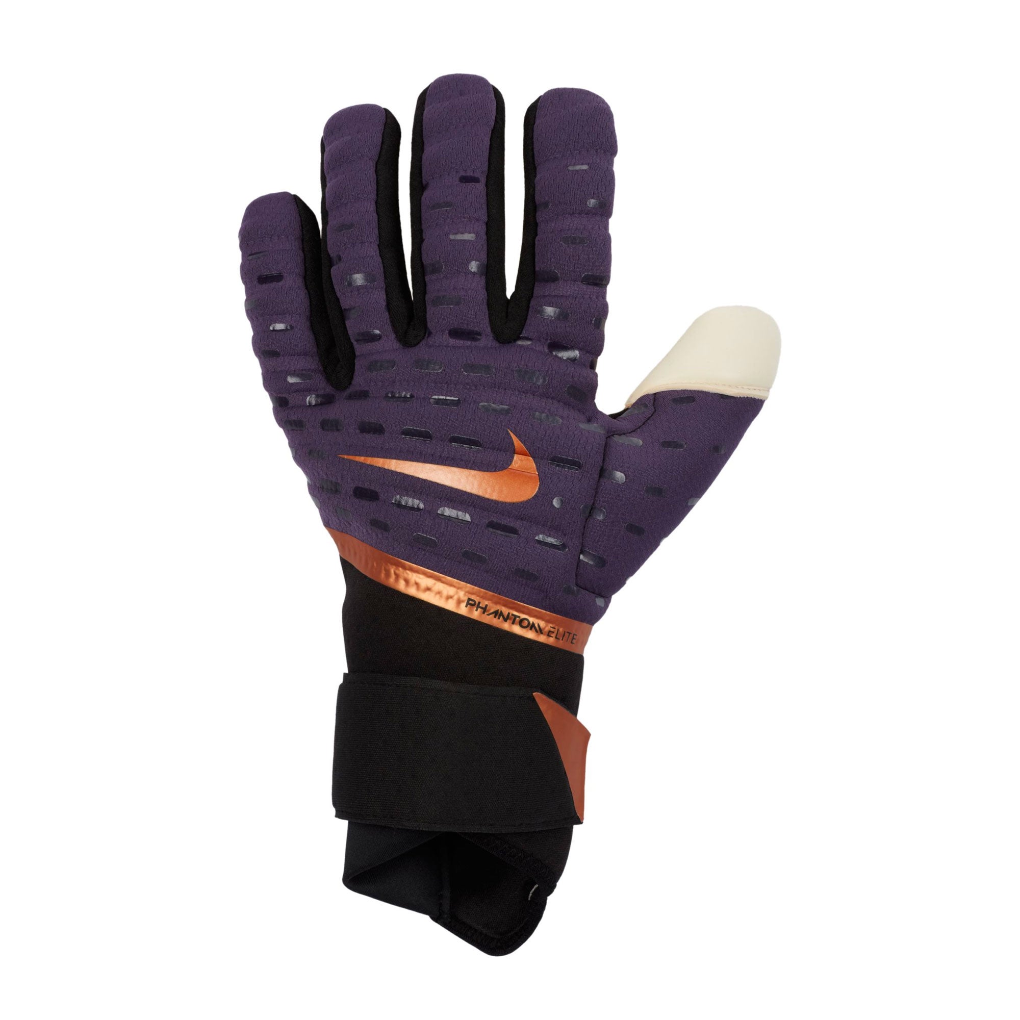 Nike Men's Phantom Elite Goalkeeper Gloves Dark Raisin/Black、mySite、noshort