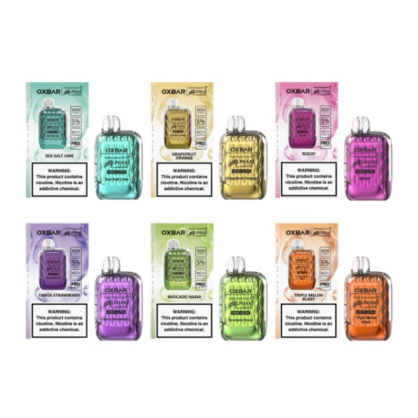 ALPHAA x OXBAR G8000 Disposable Vape 16mL、mySite、zt4zffjzw