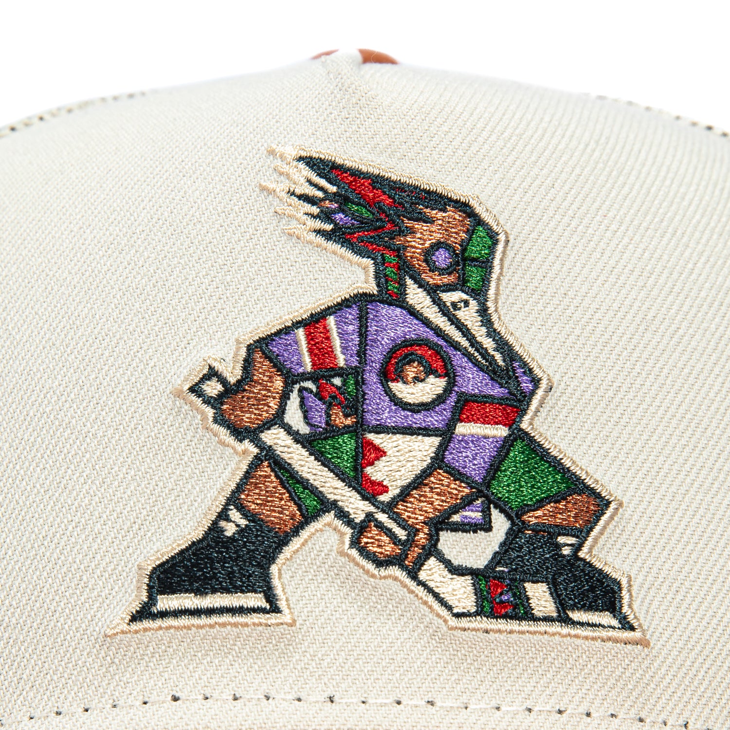 New Era 9Forty A-Frame Phoenix Roadrunners Snapback Trucker Hat - Stone, Brown、mySite、vikingsvslions