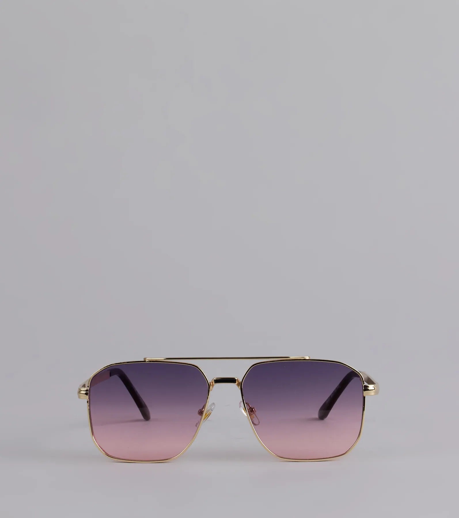  Sunset Drip Retro Aviator Sunglasses、mySite、justintrudeaud