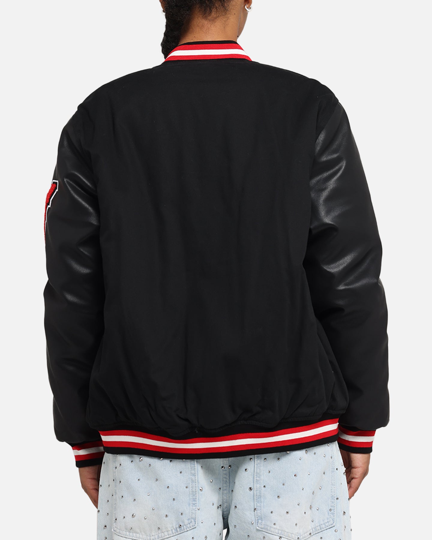 Carre MVP Varsity Jacket Black/Red、mySite、zt4zffjzw