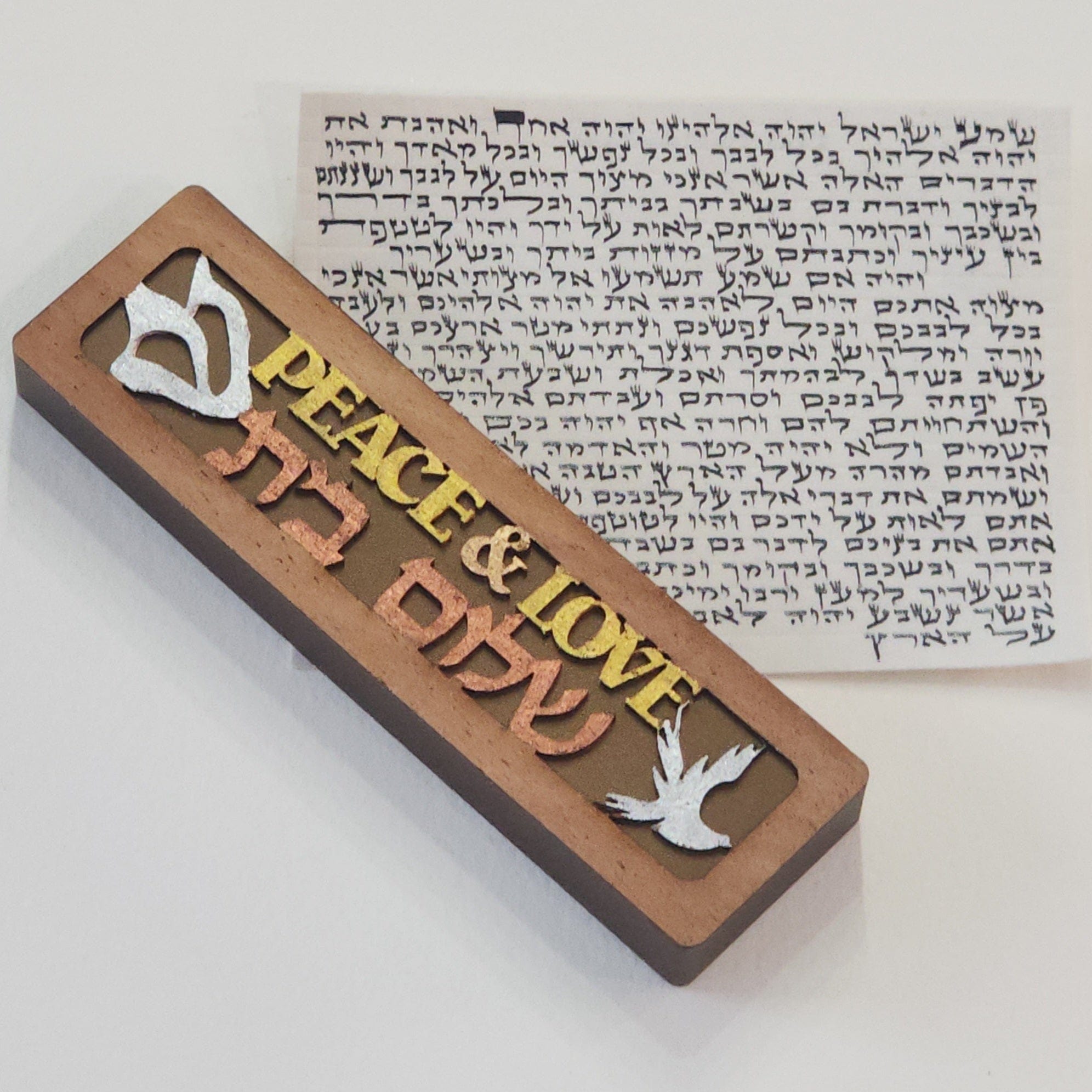 Peace and Love Mezuzah by Glenn Grubard、mySite、topwebapps