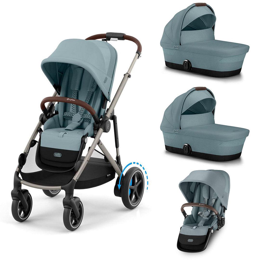  CYBEX e-Gazelle Twin Pushchair、mySite、merchandisen