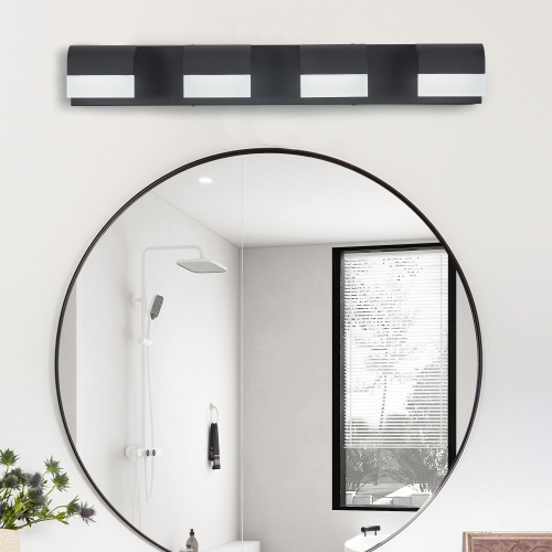 Modern Bathroom Vanity Lighting 6-Light LED Vanity Lights Over Mirror Bath Wall Lighting、、eastwooduniform