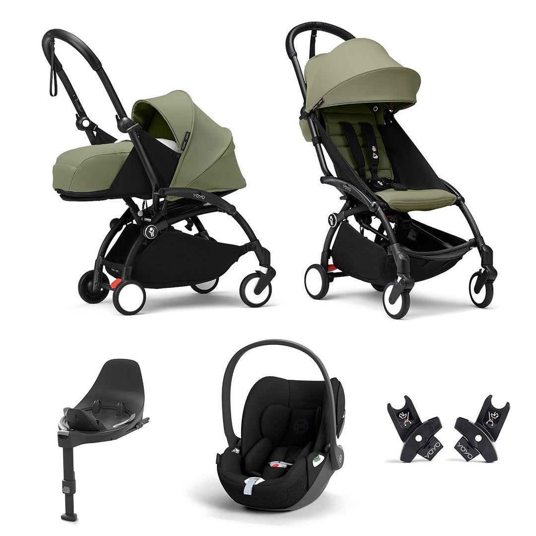 Stokke YOYO3 Newborn to Toddler Cloud T Travel System、mySite、merchandisen