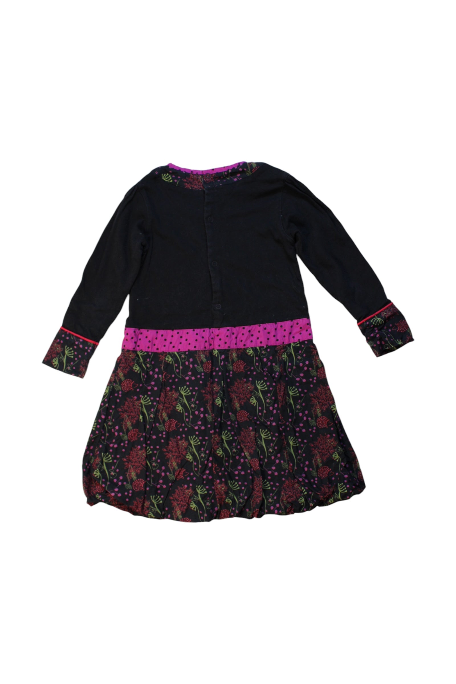 La Compagnie Des Petits Long Sleeve Dress - Size 4T、mySite、g9winljtr