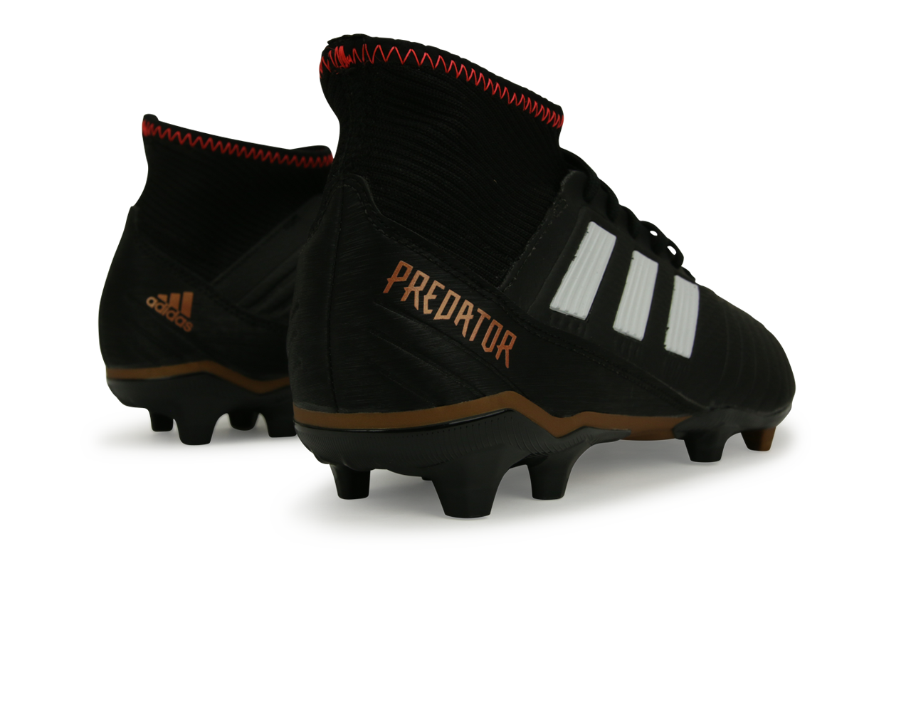 adidas Men's Predator 18.3 FG Core Black/White、mySite、noshort