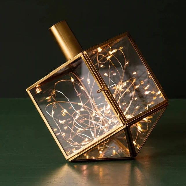 Talia Dreidel Terrarium - Gold、mySite、topwebapps
