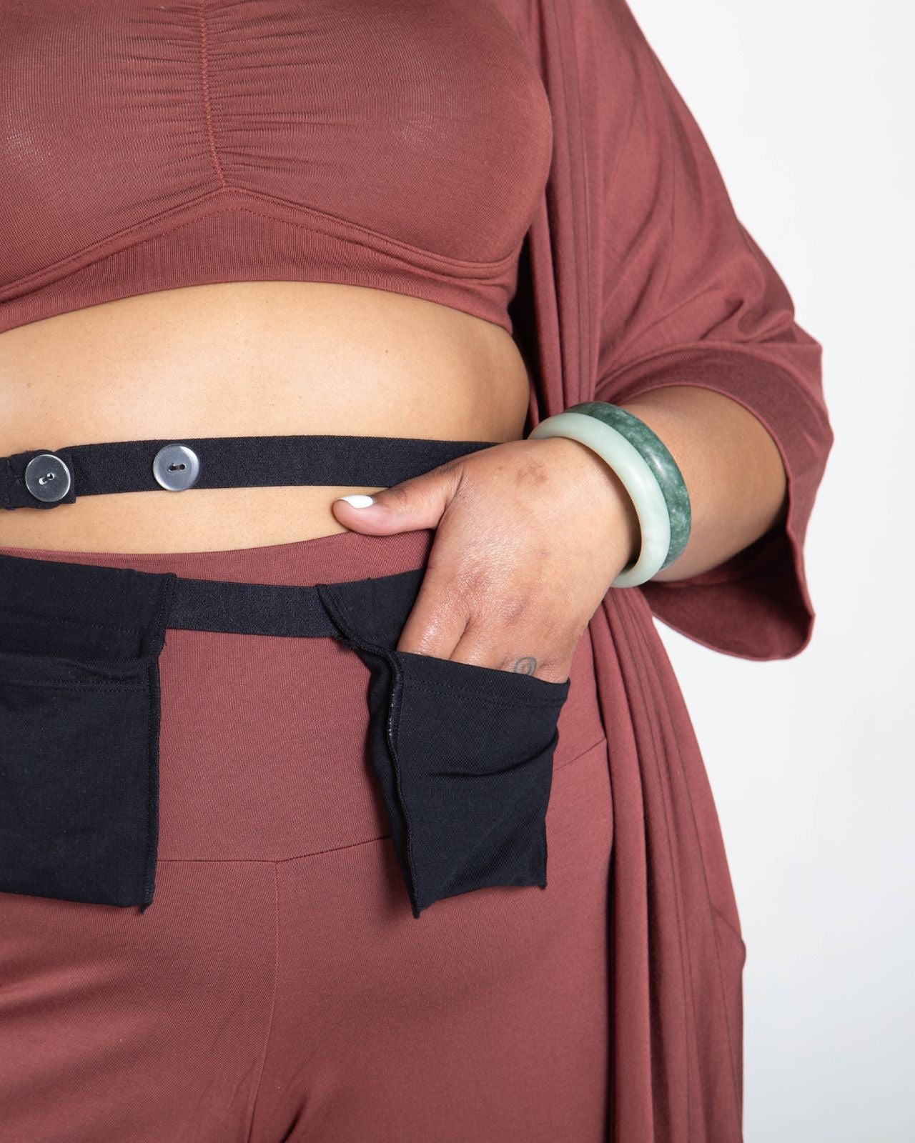 Miena Robe with Drain Management Belt、mySite、bengalsvssteelers