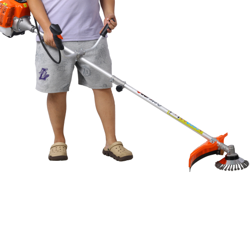 52cc Weed Wacker Gas Powered,3 in 1 Multifunction, String Trimmer, 8 inch Weed Wacker Attachments Heads,10" Metal 3T Blade,Rubber Handle , Shoulder & Strap Included, EPA Compliant、、eastwooduniform