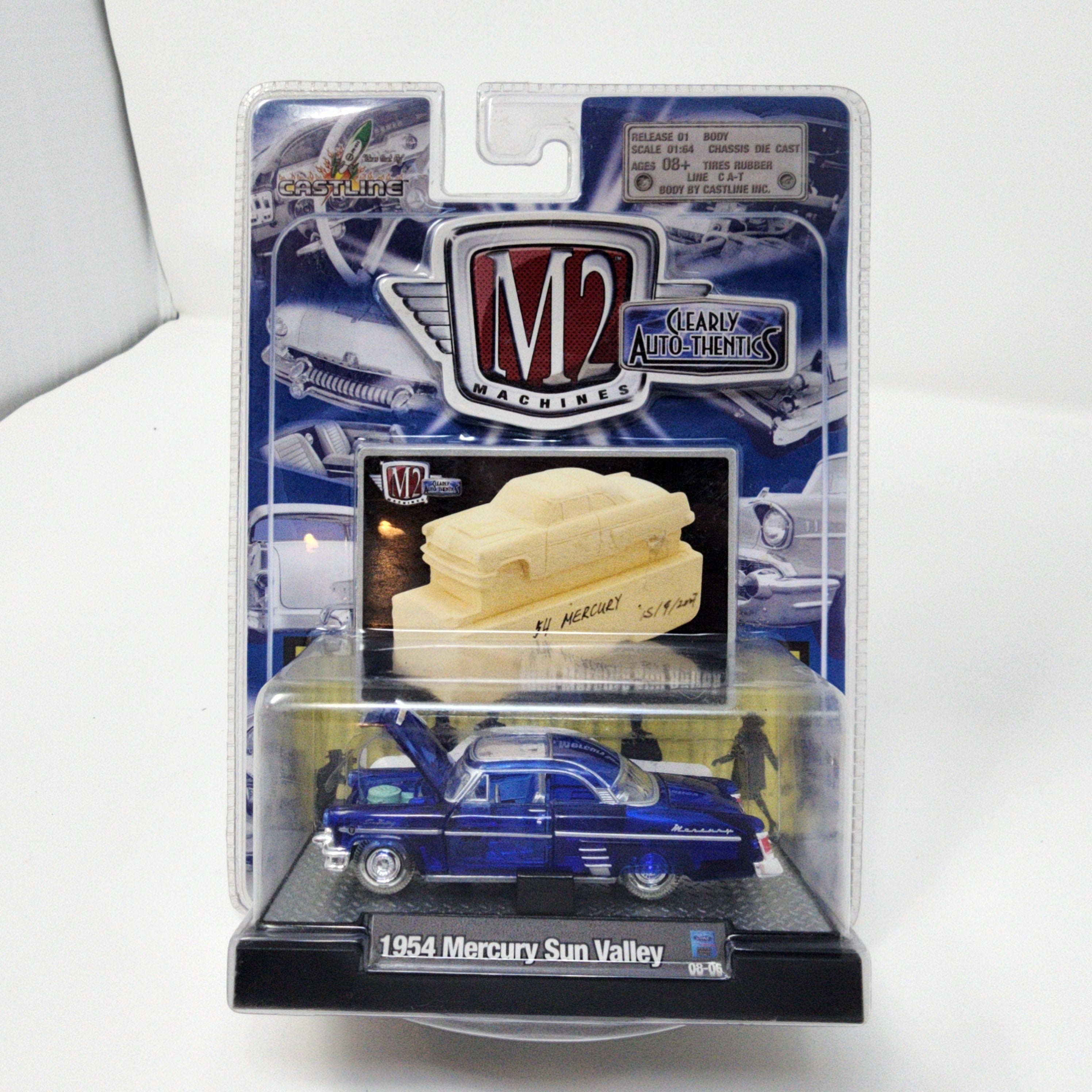 1954 Mercury Sun Valley * Blue * M2 Machines Clearly Auto-Thentics、mySite、hgirdovlk