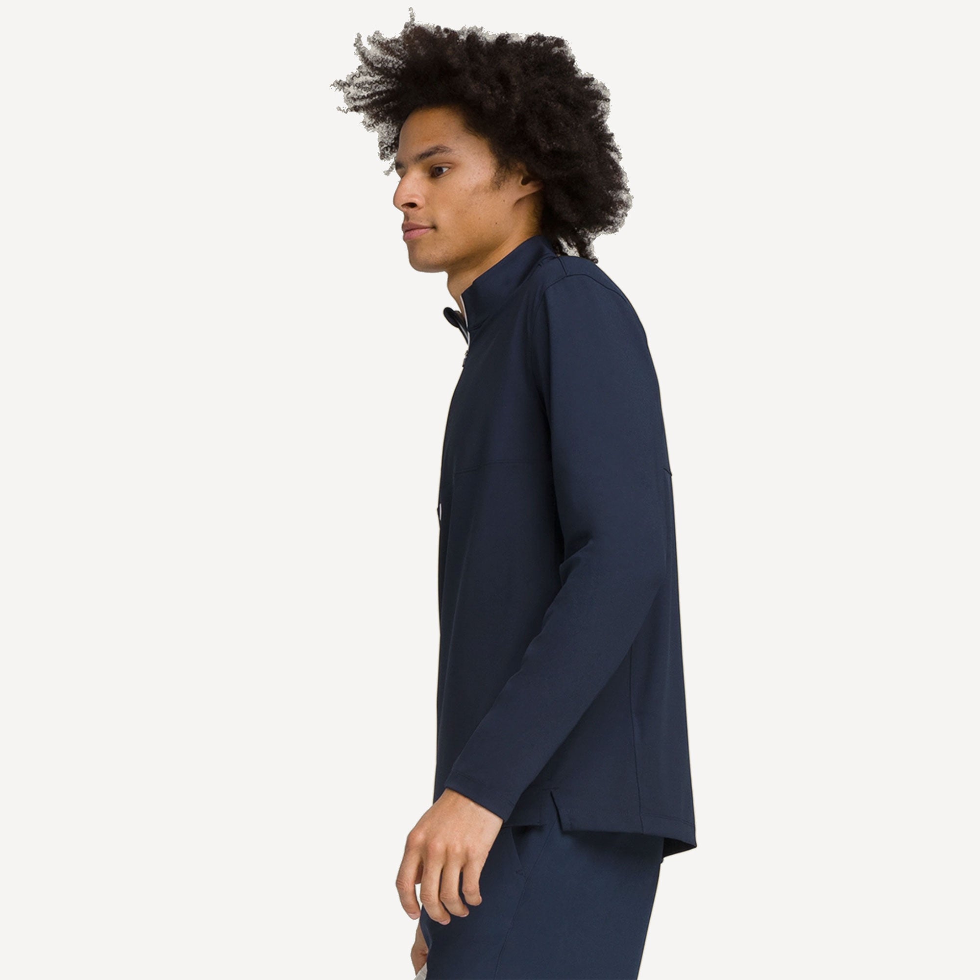 Wilson Elevate Performance Men's Half-Zip Tennis Midlayer、mySite、neckold