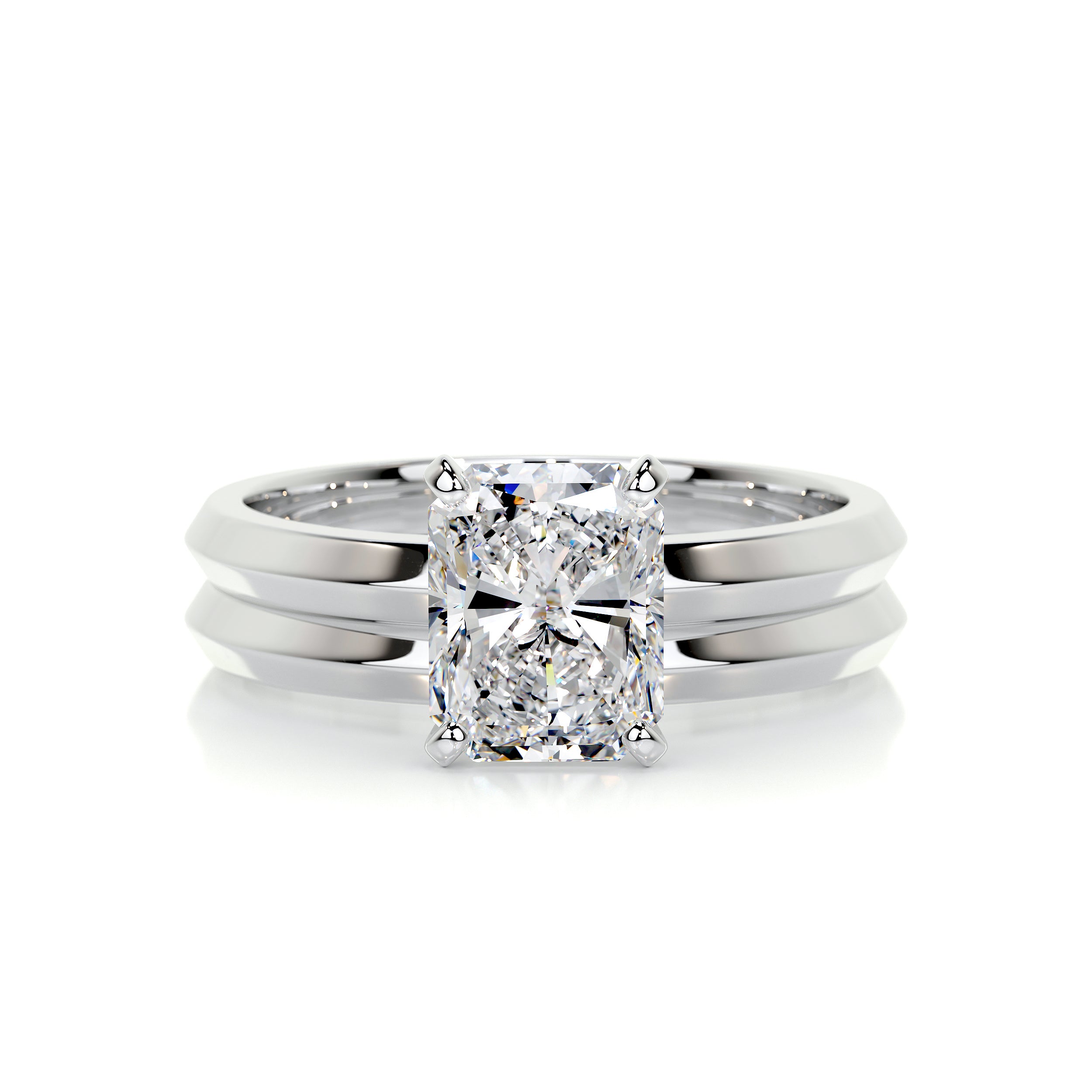Carolina Diamond Bridal Set -Platinum、mySite、hinf8tx79