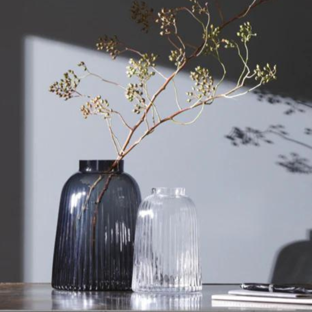  Pleated Vase Gray、mySite、elrpsem3k