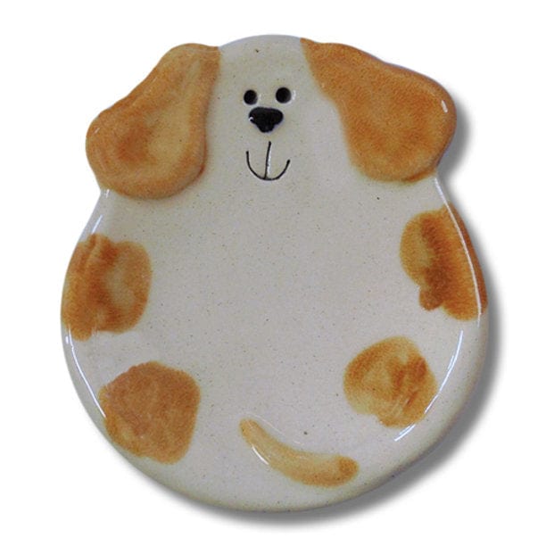 Dog Trinket Dish Handmade in the USA August Ceramics、mySite、g9winljtr