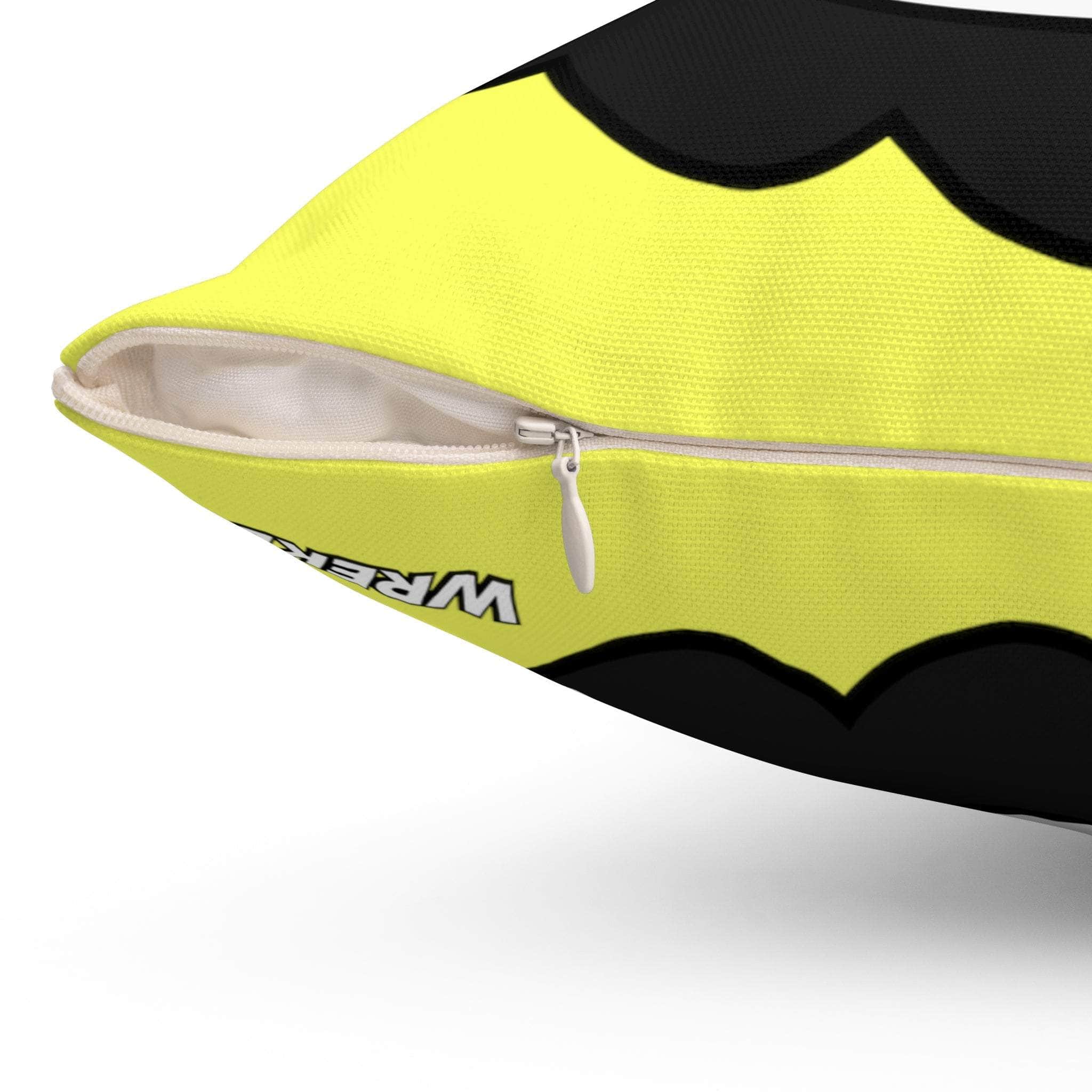  FPV Kaveman Square Pillow by WREKD Co. - Choose Size、mySite、merchandisen