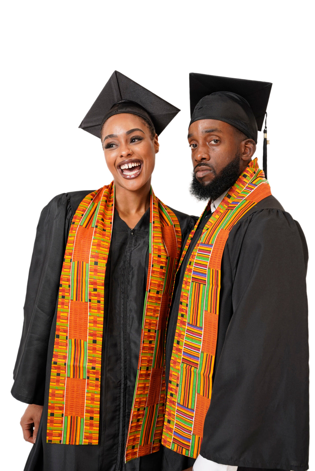 Kente African Print Graduation Stole/Sash-DP0795S1、mySite、solidvoid