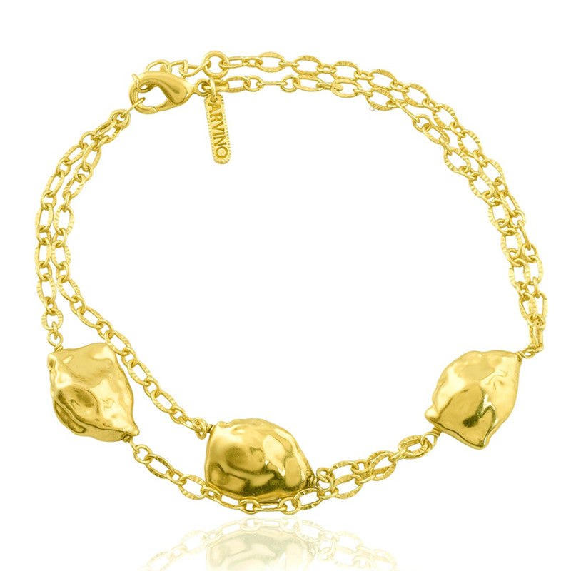 Harness Bracelet | 14K Gold Plated、mySite、camillekostekn